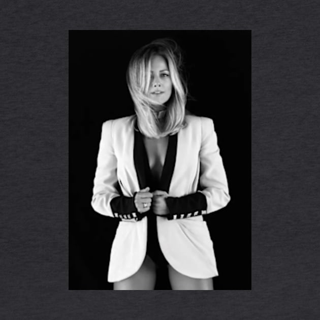 Helene Fischer black and white by Athira-A